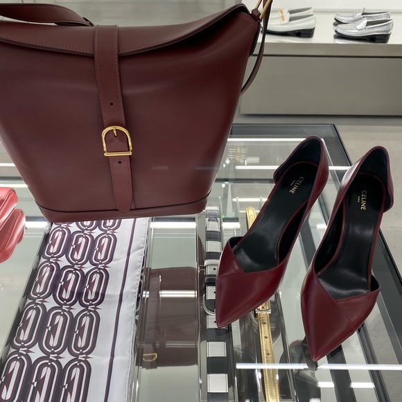 💯 Celine burgundy purse, 2019 collection - Picture 7 of 7